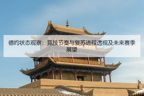 德约状态观察：竞技节奏与复苏进程透视及未来赛季展望